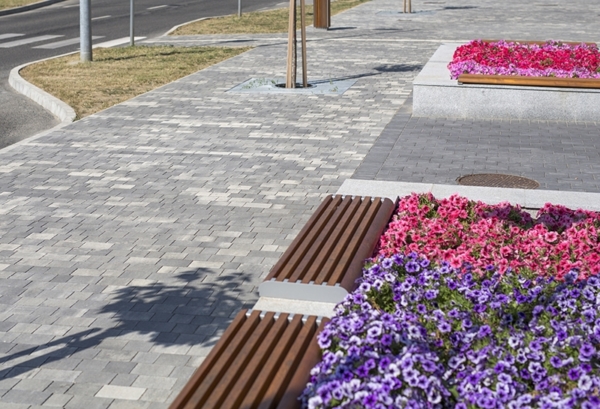 Leier Castrum Kombi térkő natúr füstantracit 5 cm - Image 4