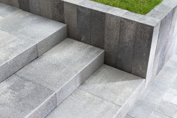 Leier Castrum Paliszád füstantracit melírozott 60 cm - Image 2