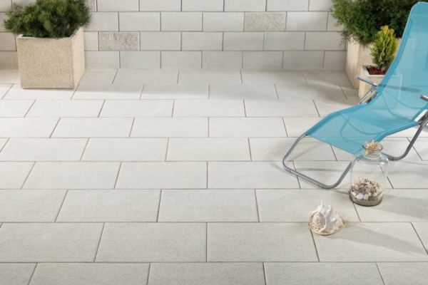 Leier Gaia Brillant Softline kétoldalon élkezelt lépcsőlap, homokbeige 60x40x3,8 cm - Image 4