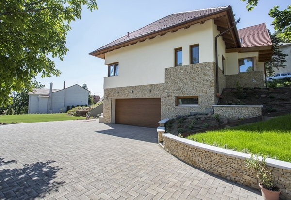 Leier Patio Térkő és falazóelem agyagbarna melírozott 25x12,4 cm 5 cm - Image 3