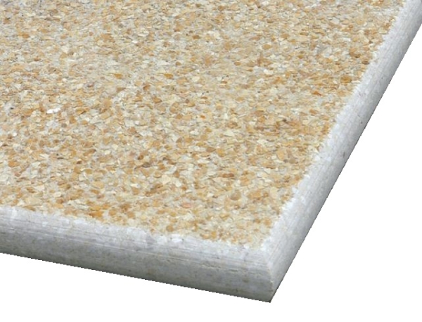 Leier Gaia Brillant Softline kétoldalon élkezelt lépcsőlap, homokbeige 60x40x3,8 cm - Image 5