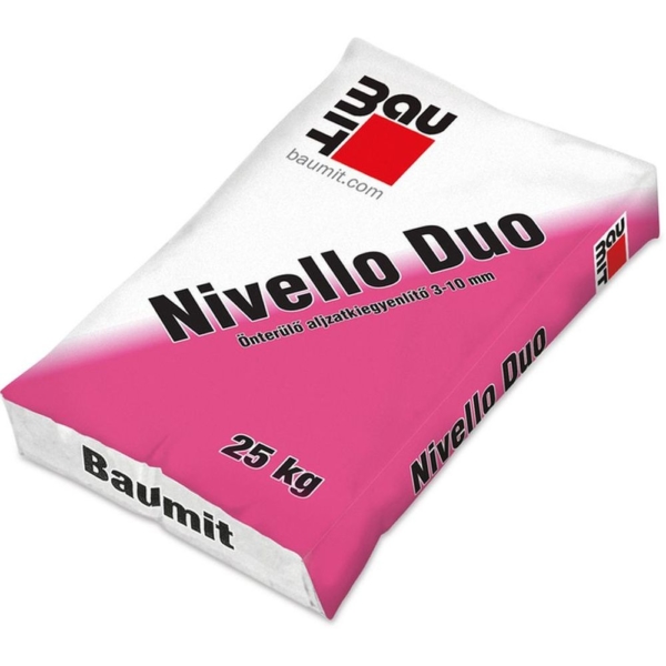 Baumit Nivello Duo Önterülő aljzatkiegyenlítő, beltéri 3-10 mm 25 kg