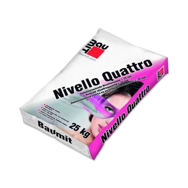 Baumit Nivello Quattro Önterülő aljzatkiegyenlítő, beltéri 1-20 mm 25 kg