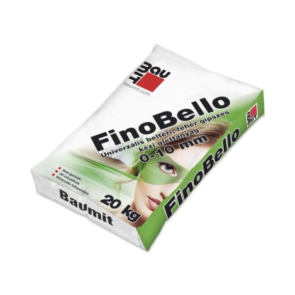Baumit FinoBello Gipszes glett 0-10 mm fehér 20 kg