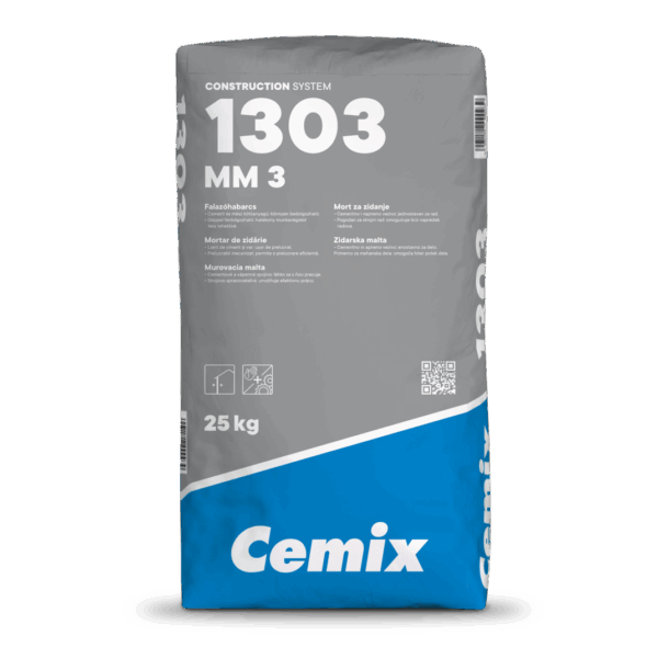 Cemix 1303 MM 3 (HF30) Falazóhabarcs 40 kg