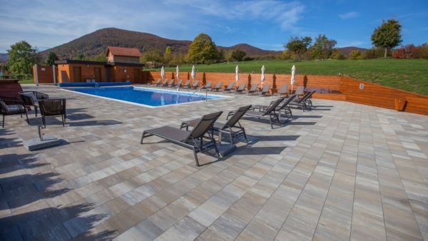 Semmelrock Asti Colori Lap füstbarna 60x30x3,8 cm - Image 2