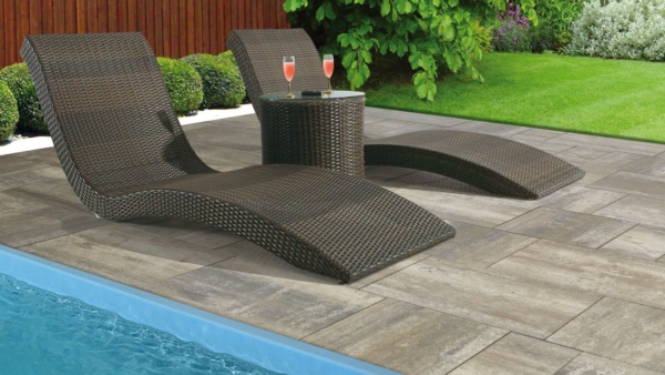 Semmelrock Citytop Grande Kombi térkő grafit-terra 6 cm - Image 3