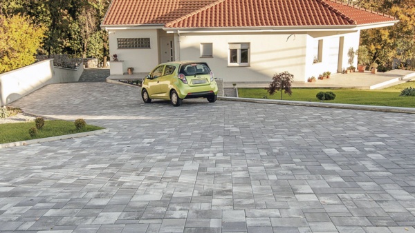 Semmelrock Citytop +, kombi Térkő szürke-fehér 6 cm - Image 2