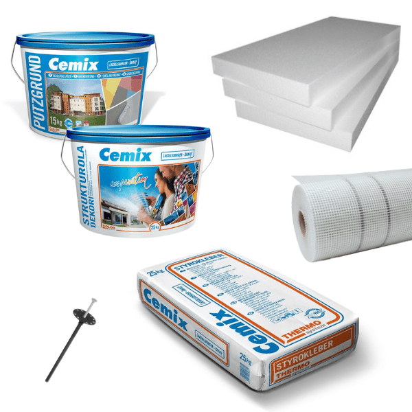 Cemix komplett rendszer vakolattal15 cm