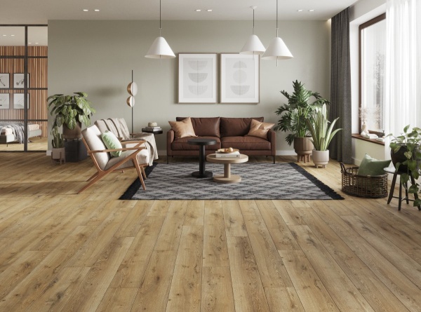 Laminált padló BASIC AQUA, Prima Nashvi L3900 Summer oak natural, 7mm, sávos - Image 2