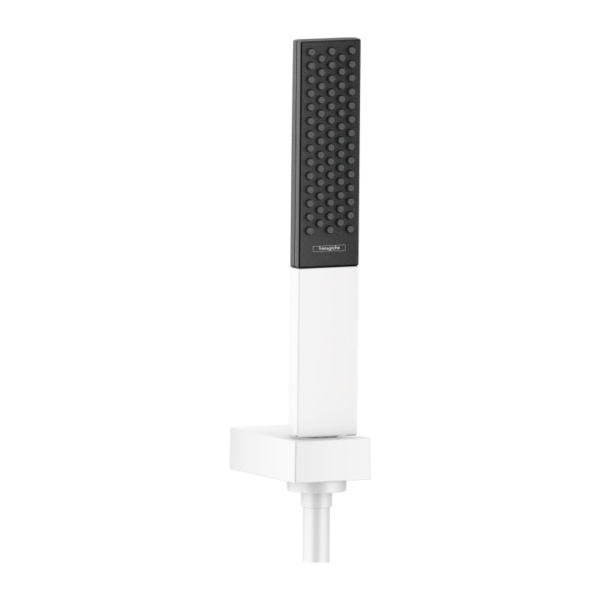 Hansgrohe Rainfinity Zuhanytartó szett 100 1jet 125 cm-es zuhanycsővel, matt fehér