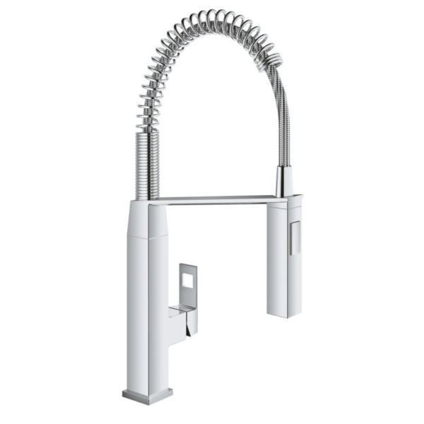 Grohe Eurocube Mosogató csaptelep egykaros, zuhanyfejjel