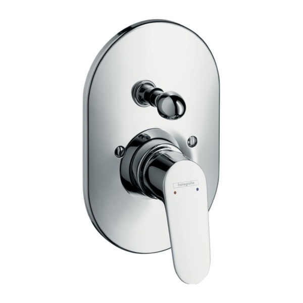 Hansgrohe Focus E2 Kádcsaptelep színkészlet egykaros, falsík alatti króm