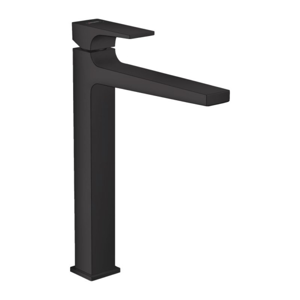 Hansgrohe Metropol Mosdócsaptelep egykaros 260 push-open garnitúrával, matt fekete