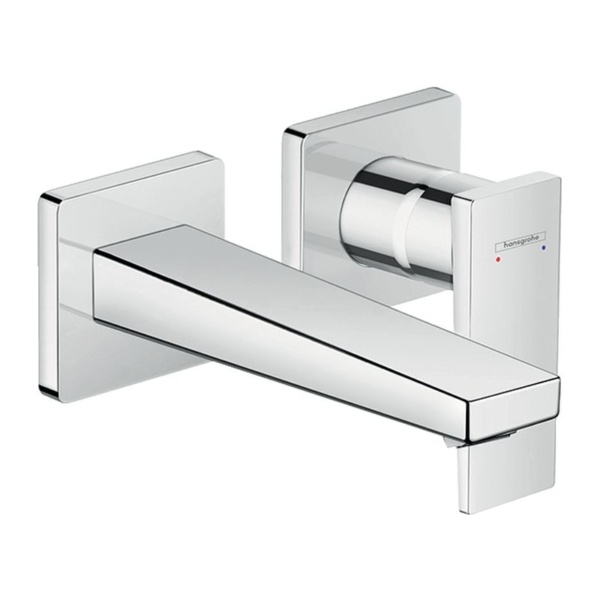Hansgrohe Metropol Mosdócsaptelep egykaros falsík alatti szereléshez, 16,5 cm kifolyóval, króm