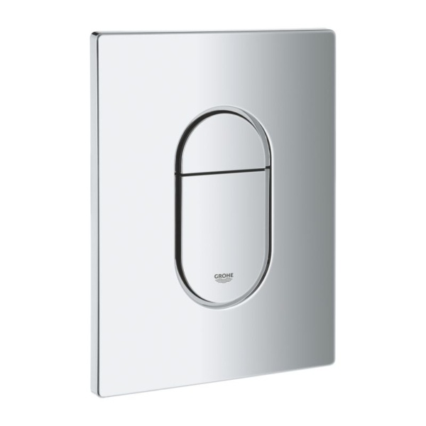 Grohe Arena Cosmopolitan WC nyomólap, króm