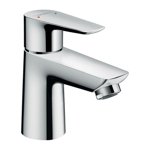 Hansgrohe Talis E Mosdócsaptelep 80 egykaros, LowFlow automata lefolyó-garnitúrával, króm