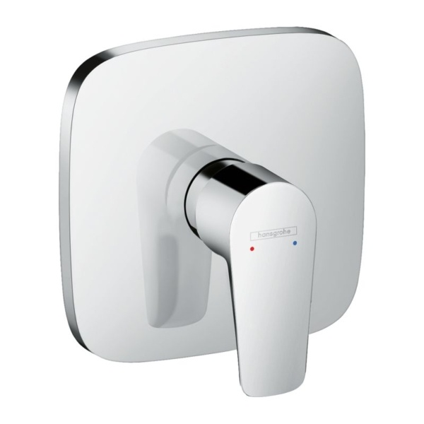 Hansgrohe Talis E Zuhanycsaptelep egykaros HighFlow falsík alatti szereléshez, króm