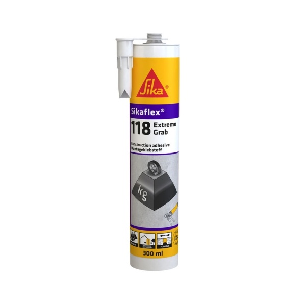 Sika Sikaflex-118 Extr.Grab wh.C117/12 Ragasztóanyag 290 ml