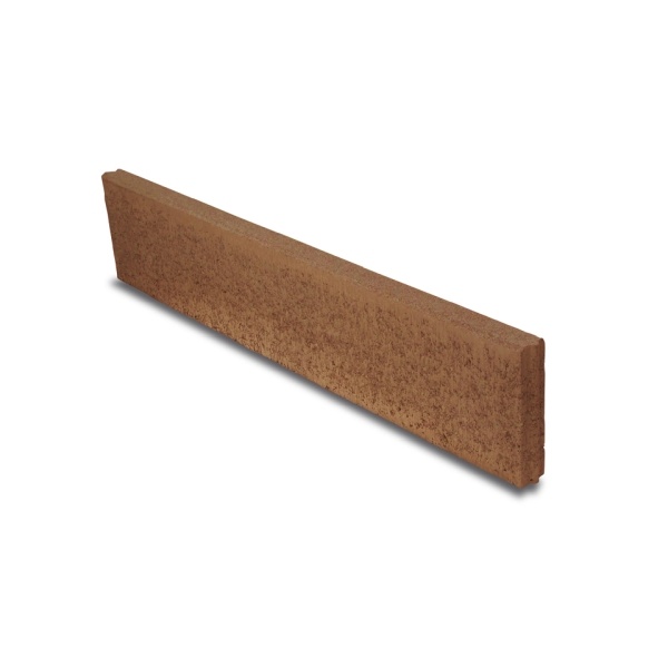 KK Kavics Kerti szegély íves barna 5x25x100 cm