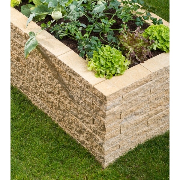 Leier Architektúra Szárazfalazó sarokelem fuoco 36x12x6 cm