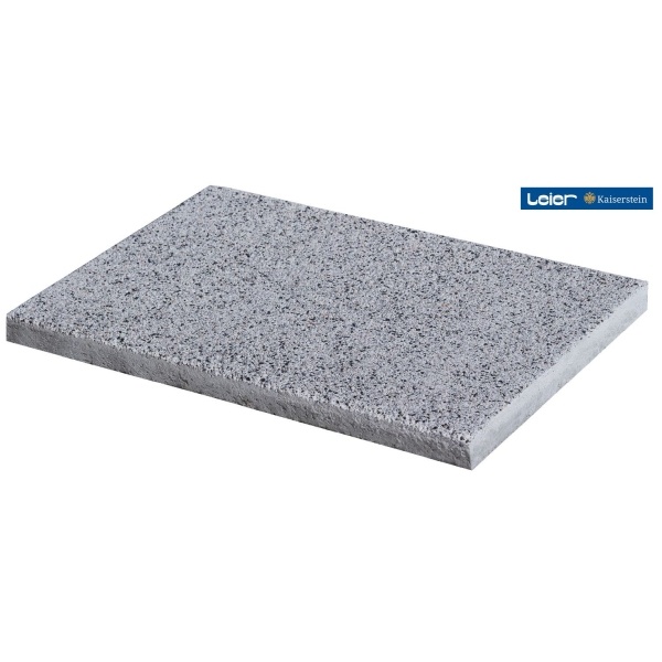 Leier Facelift Finommosott burkoló lap, ezüst 60x40x3,8 cm