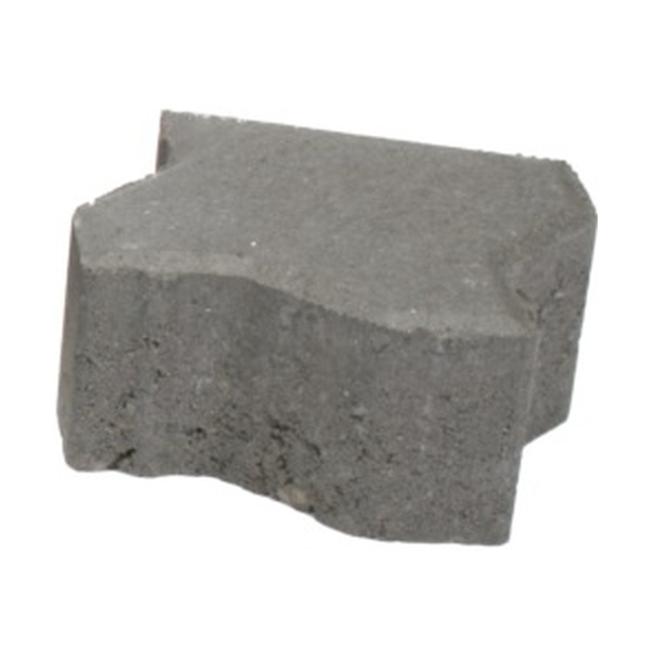 KK Kavics Frankfurt Félkő térkő szürke 11,25x11,25x6 cm