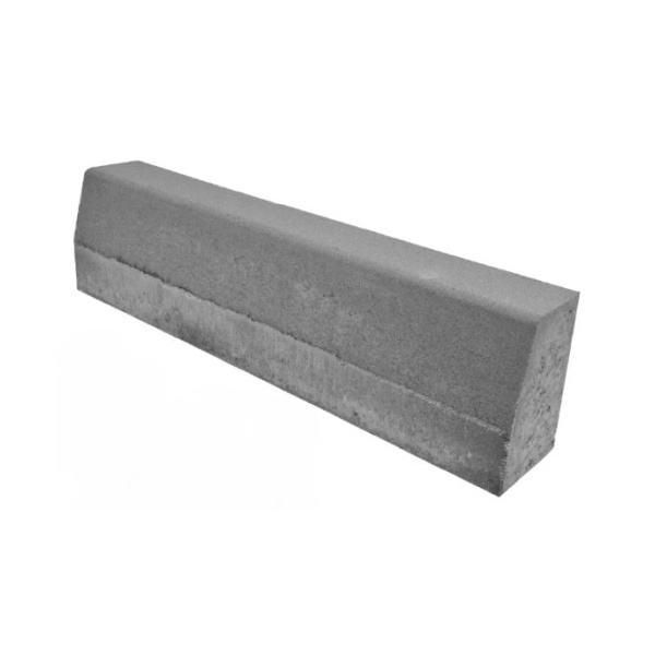 KK Kavics Kiemelt Útszegély szürke 15x25x100 cm