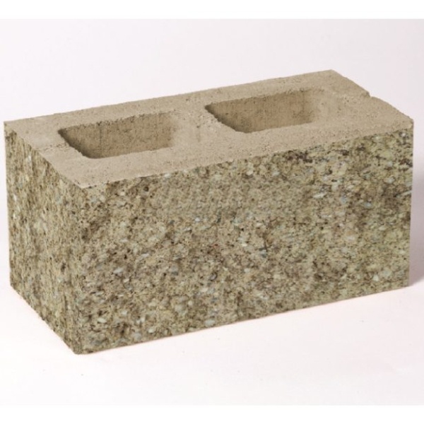 Leier Architektúra Kerítéskő normálkő beige-barna 40x20x20 cm