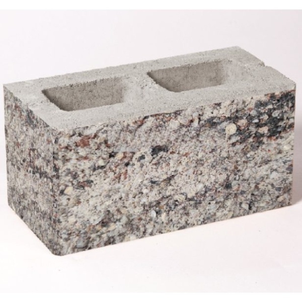 Leier Architektúra Kerítéskő normálkő kagylóhéj 40x20x20 cm