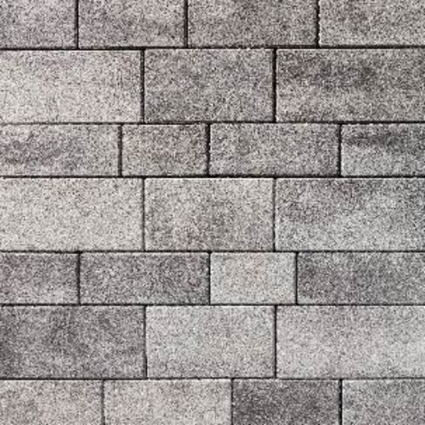 Leier Patria térkő satírozott jégszürke 7 cm