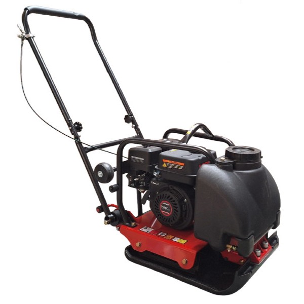 EUROKOMAX COMPACT 90L lapvibrátor - víztankkal, LONCIN G200F, 13kN, 53x50cm, 84kg