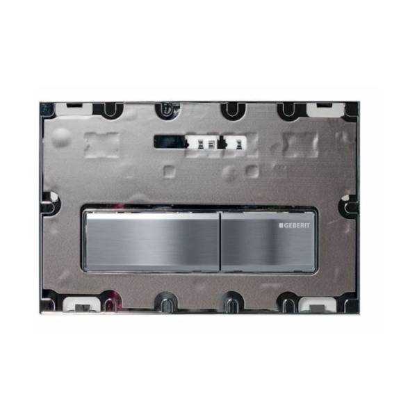 Geberit Sigma50 Működtető nyomólap, 2 mennyiséges, felhasználó definiált, keret nélküli kivitel