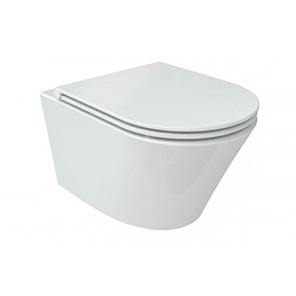 Wellis Clement WC fali, rimless 36x52x35 cm