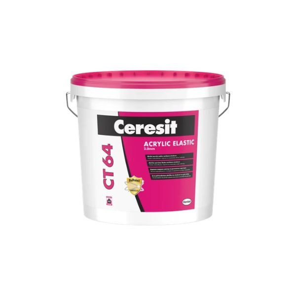 Henkel Ceresit CT 64 Akril vékonyvakolat dörzsölt 2 mm fehér 25 kg