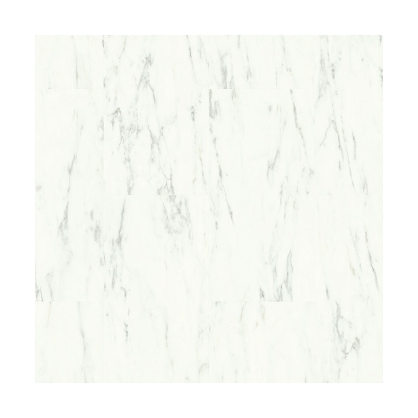Quick-Step Oro Base - Fehér carrarai márvány vinyl padló 4 mm (AVSTT40136)