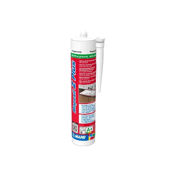 Mapei Mapesil Z Plus Ecetsavas szilikon szaniterhez transzparent 280 ml