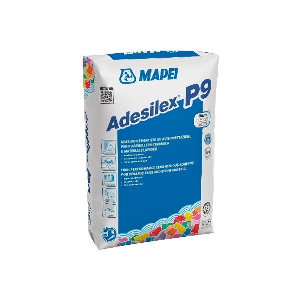 Mapei Adesilex P9 Kerámiaburkolat ragasztó C2TE szürke 25 kg