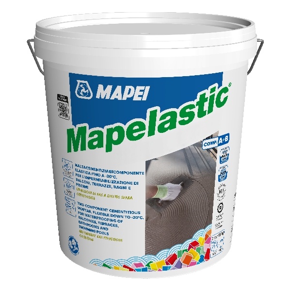 Mapei Mapelastic A+B komponens kenhető vízszigetelő 16 kg