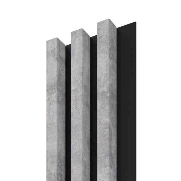 Stegu Linea Slim 3 Urban/Fekete beltéri fa lamella